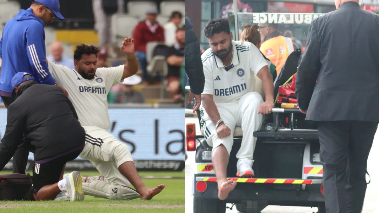 ENG vs IND 4th Test: Rishabh Pant को लगी गंभीर चोट, एम्बुलेंस से ले जाना पड़ा हॉस्पिटल