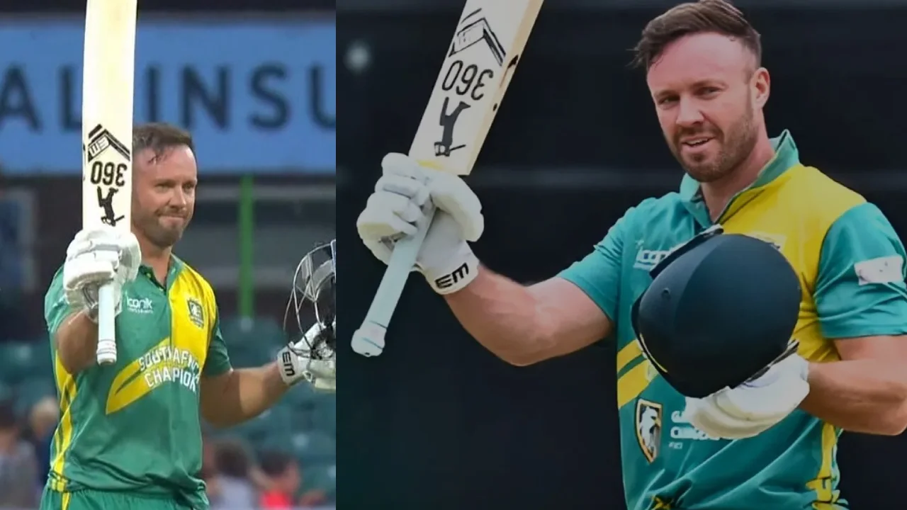 WCL Final 2025: 41 की उम्र में AB de Villiers ने मात्र 48 गेंदों में जड़ा शतक