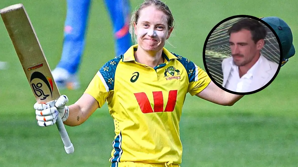 एलिसा हीली ने अपने आखिरी ODI में जड़ा शतक, पति Mitchell Star हुए इमोशनल