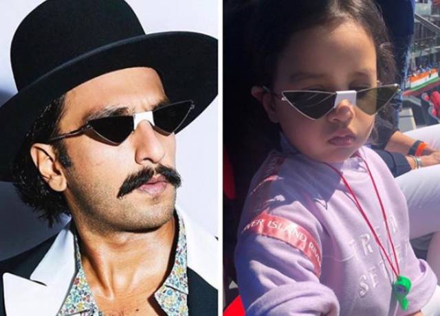Ranveer wore the glasses of Ziva Dhoni, said- my glasses are with me only