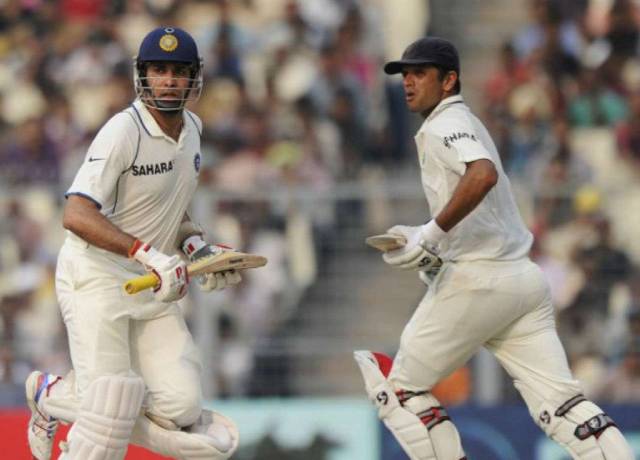 There was no movement in the dressing room when Dravid and Laxman were batted