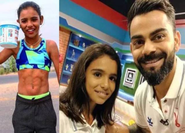 8-year-old pooja bishnoi of Jodhpur made 6 pack abs, See photos