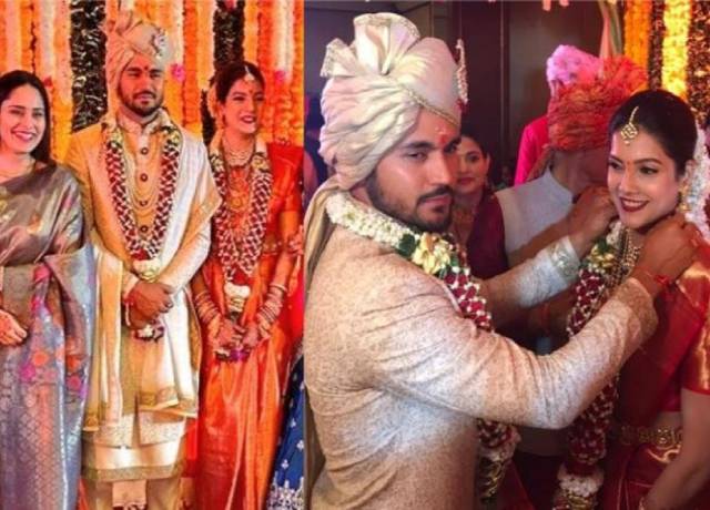 Pandey gets married to Tamil actress Ashrita Shetty