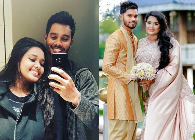 Top 5 cutest photos of Dhananjaya de silva wife