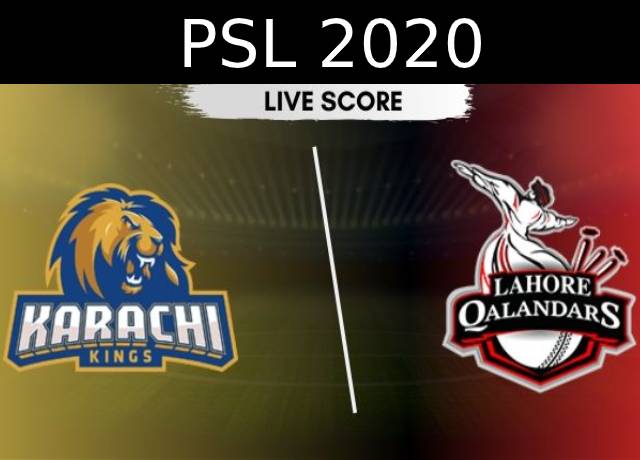 PSL 2020: KRK vs LHQ 2nd Semi-Final live score and streaming