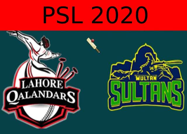 PSL 2020- LQ vs MS 29th match: live score & streaming