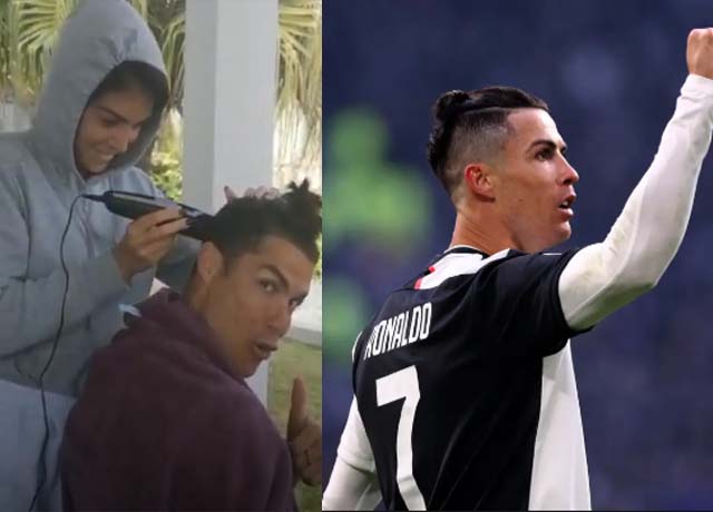 Ronaldo's copied Kohli, HairCut From Girlfriend Georgina Rodriguez