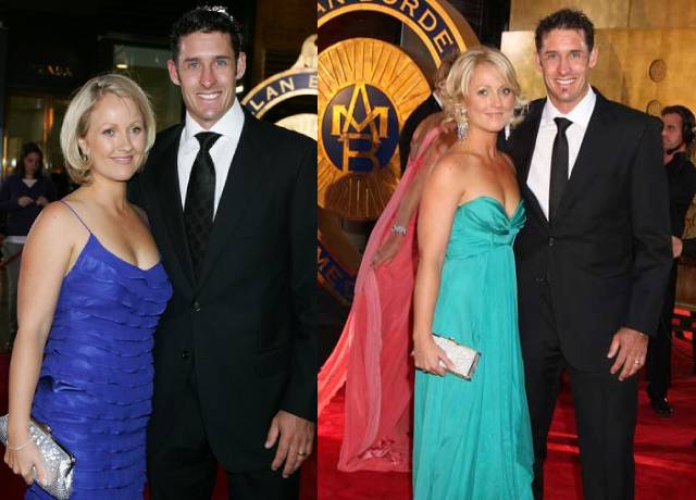 Michael Hussey's wife amy hussey is very beautiful