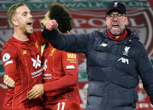 Liverpool win first Premier League title since 1990