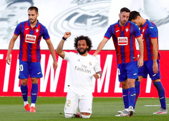 La Liga : Real Madrid beat Eibar 3-1