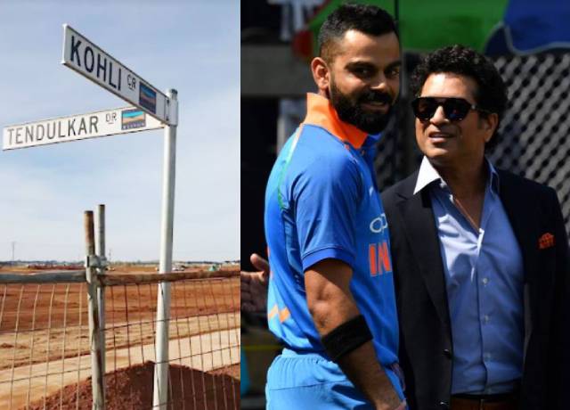 Streets in Melbourne named after Kapil, Tendulkar and Kohli