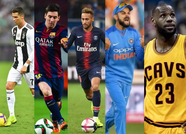 Most followed Sportspersons on Instagram