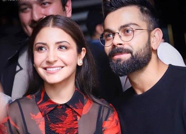 Virat Kohli and Anushka Sharma