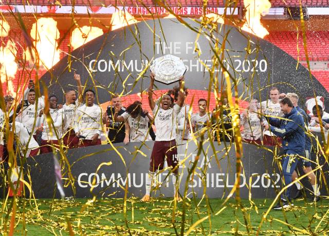 Arsenal beat Liverpool 5-4 on penalties to win the FA Community Shield 2020