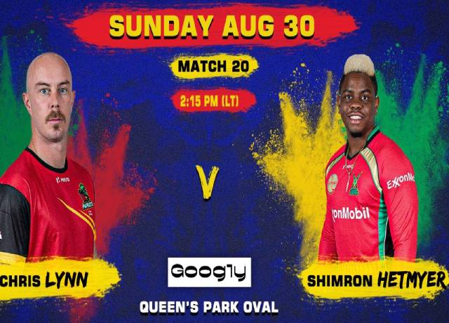 CPL 2020, 20th Match : SNP vs GAW live score & streaming