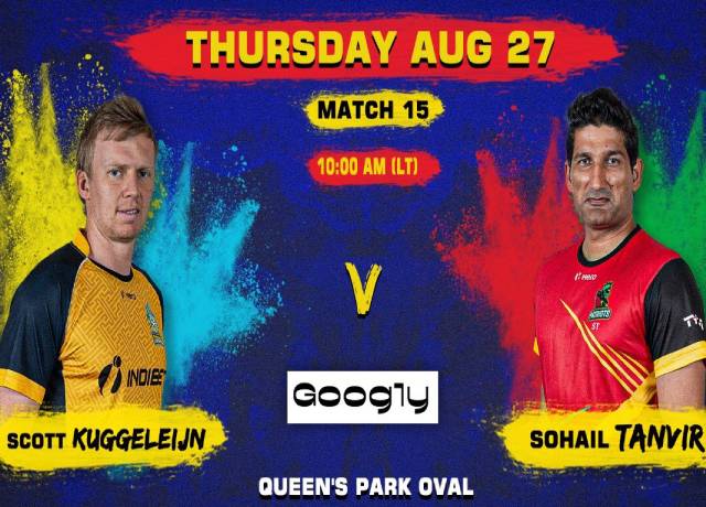 CPL 2020, 15th Match : STZ vs SNP live score & streaming