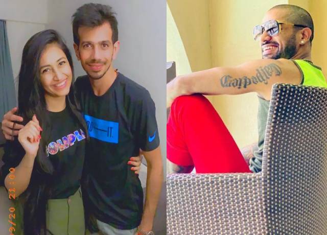 Dhawan mercilessly trolls Chahal, Say- Tu abhi naya hi engaged hua hai, sambhal ke chal