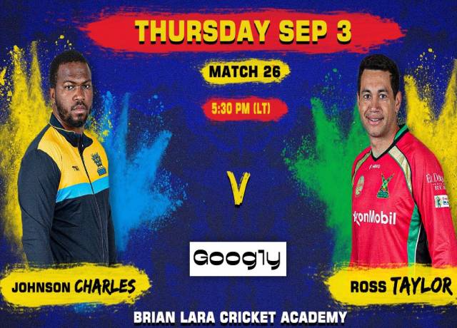 CPL 2020, 26th Match : BT vs GAW Live score & streaming