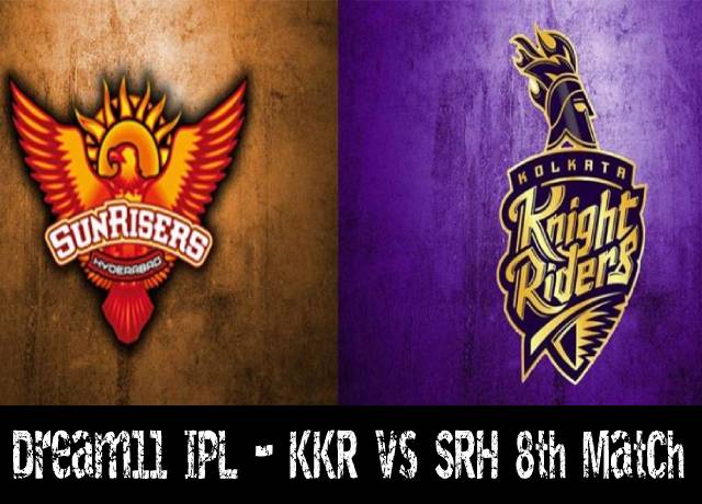 Dream11 IPL | KKR vs SRH 8th Match live streaming & score