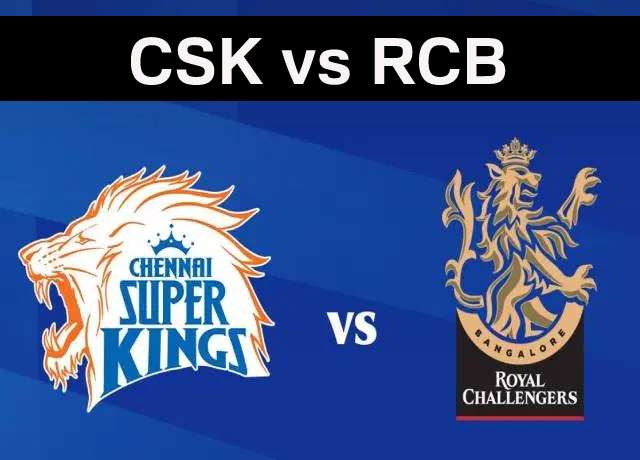 IPL : CSK vs RCB