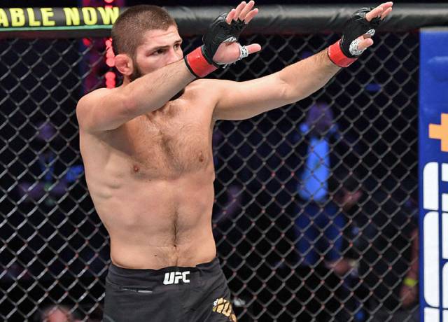 The legendary lightweight champion - Khabib Nurmagomedov