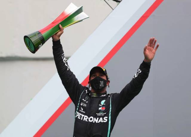 Lewis Hamilton took over Michael Schumacher's record with 92nd F1 wins