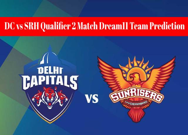 DC vs SRH Qualifier 2 Match Dream11 Team Prediction and Fantasy Playing Tips