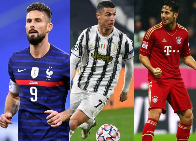 The oldest players who scored 3+ goals in a single UCL match