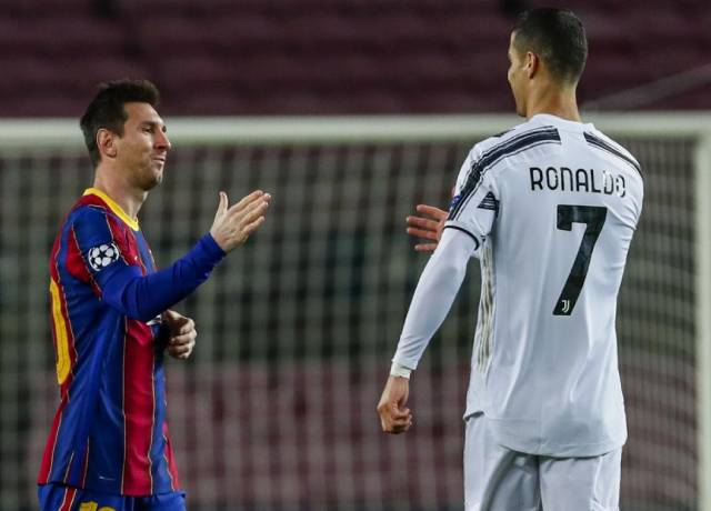 Lionel Messi and Cristiano Ronaldo