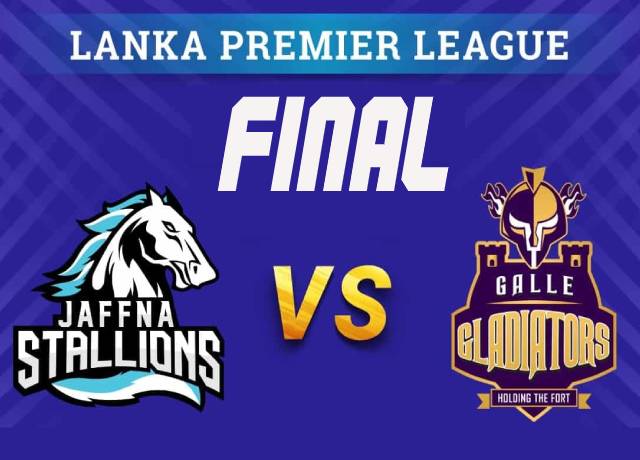 LPL 2020, Final : Galle Gladiators vs Jaffna Stallions live streaming