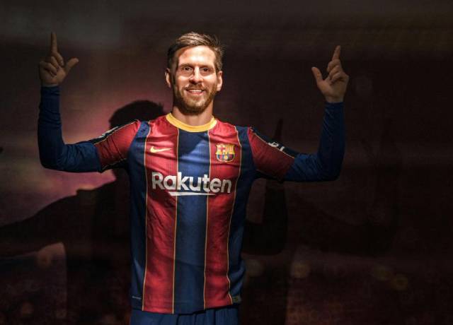Messi's Wax statue unveiled