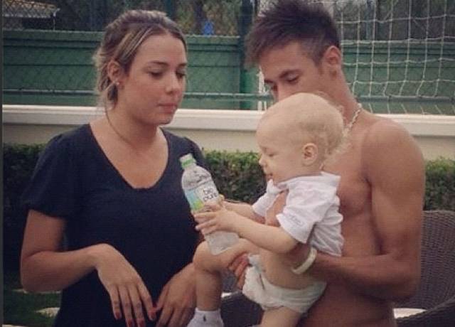 Neymar Jr. son Davi Lucca da Silva Santos