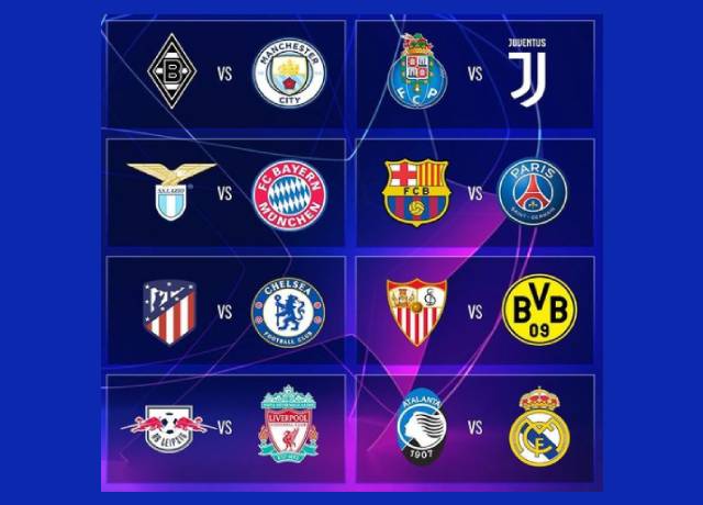 UCL: Round-of-16 draws announced