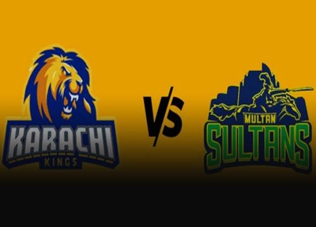 PSL : Karachi Kings vs Multan Sultans