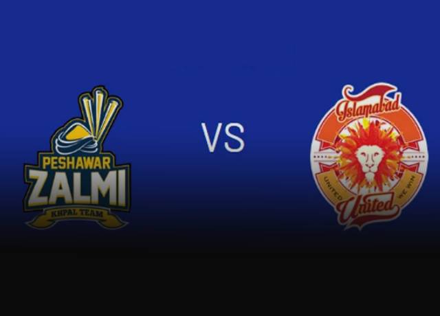 Peshawar Zalmi vs Islamabad United, 10th match live score & streaming