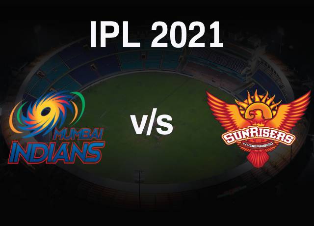 VIVO IPL 2021 : MI vs SRH