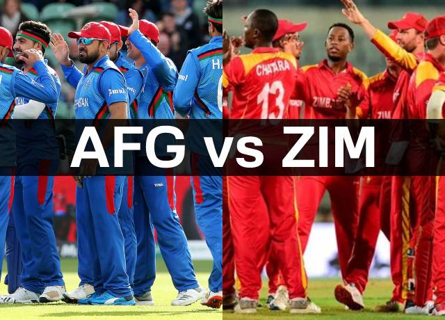 AFG vs ZIM T20I Series