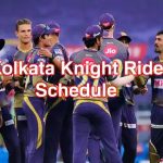 IPL 2021 : Kolkata Knight Riders full schedule & Squad