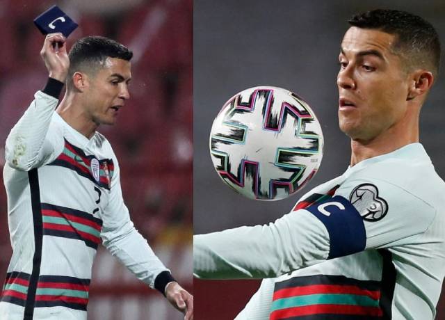 Cristiano Ronaldo's armband helps a 6 month old suffering boy