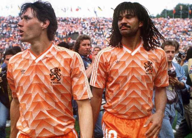 Marco van Basten and Ruud Gullit -