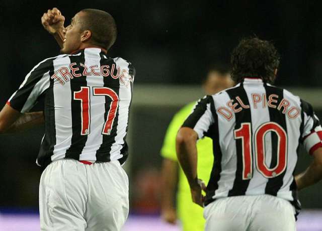 Alessandro Del Piero and David Trezeguet