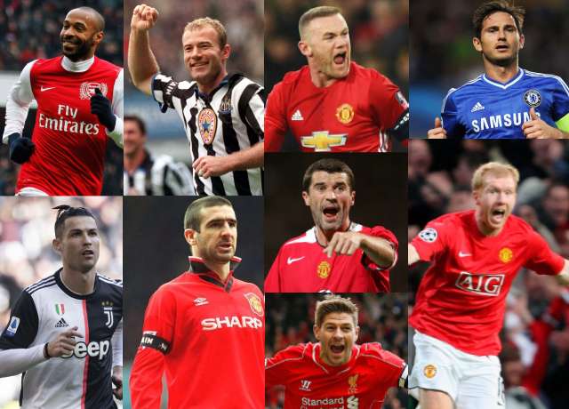 Top 10 greatest Premier League players of all time