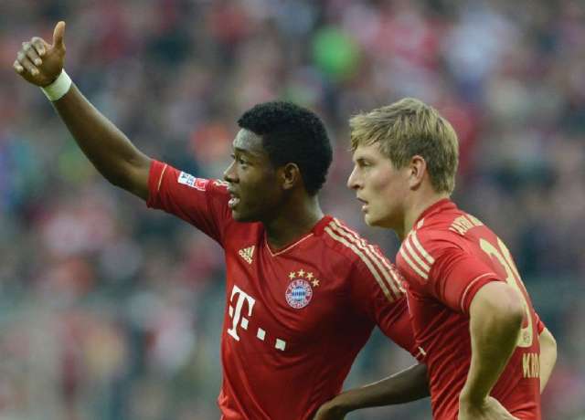 David Alaba to reunite with Toni Kroos