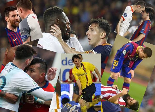 5 times Leo Messi lost his temper