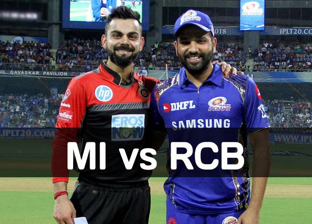 RCB vs MI