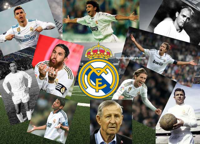 Top 10 greatest Real Madrid players of all time