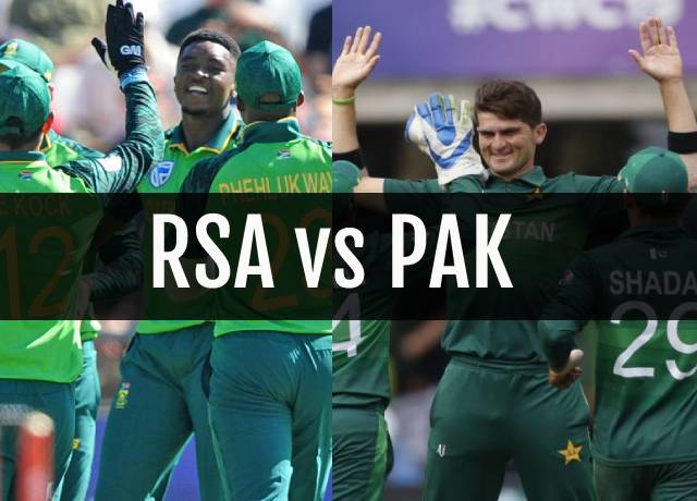 RSA vs PAK ODI & T20I Series