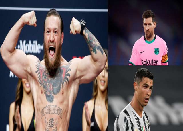 Conor McGregor beats Ronaldo and Messi in highest paid Athletes