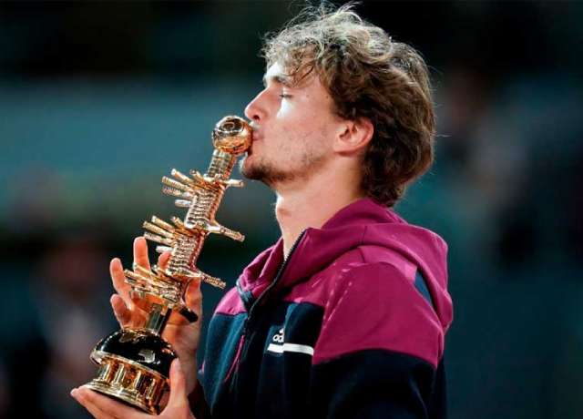 Alexander Zverev Win Second Madrid Open Title