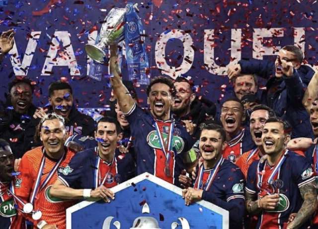 Mauro, Mbappe score to help PSG beat Monaco in French Cup final